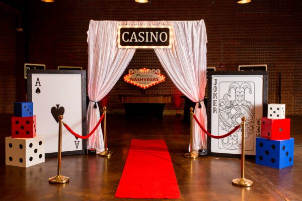 dice stage design - Google Search  Vegas theme party, Casino theme party  decorations, Casino party decorations